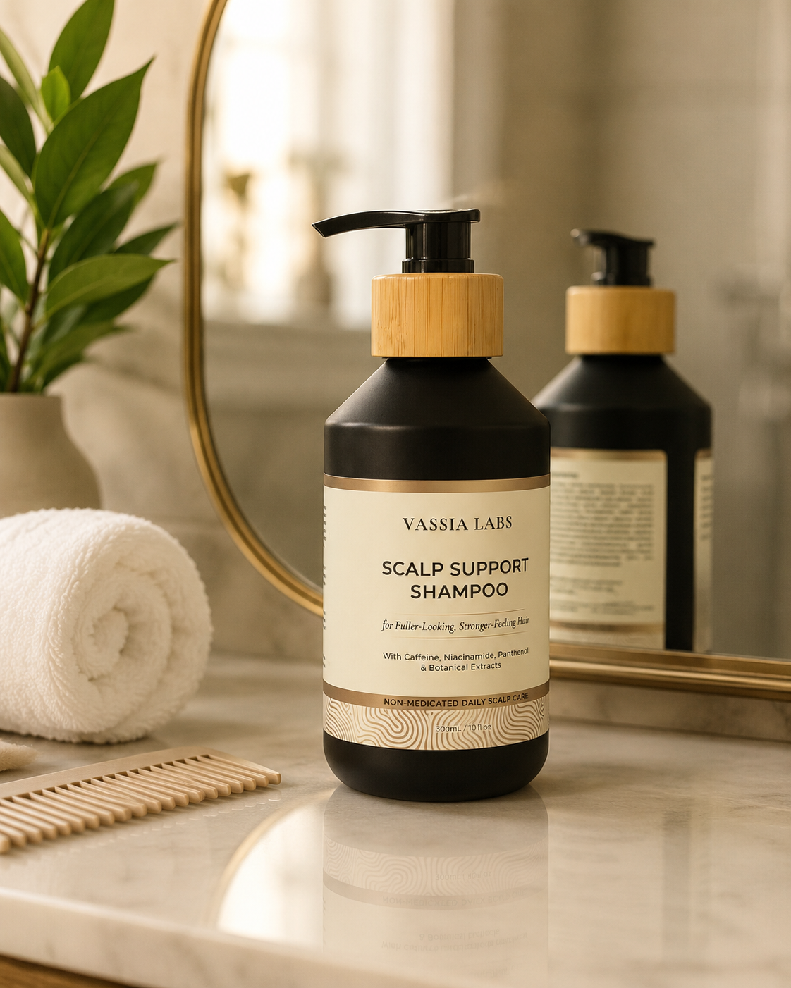 Scalp Support Shampoo - For Fuller-Looking, Stronger-Feeling Hair